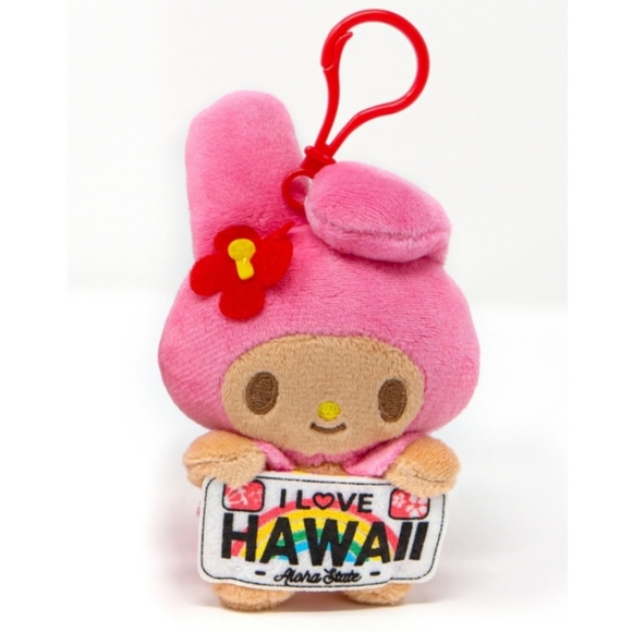 🍒[NWT] Hello Kitty Keychain | Keyring | Plush *Hawaii Exclusive* - Picture 15 of 16